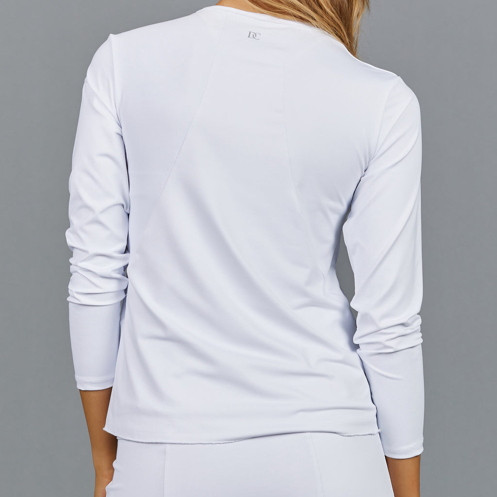 White UV Long Sleeve Top 