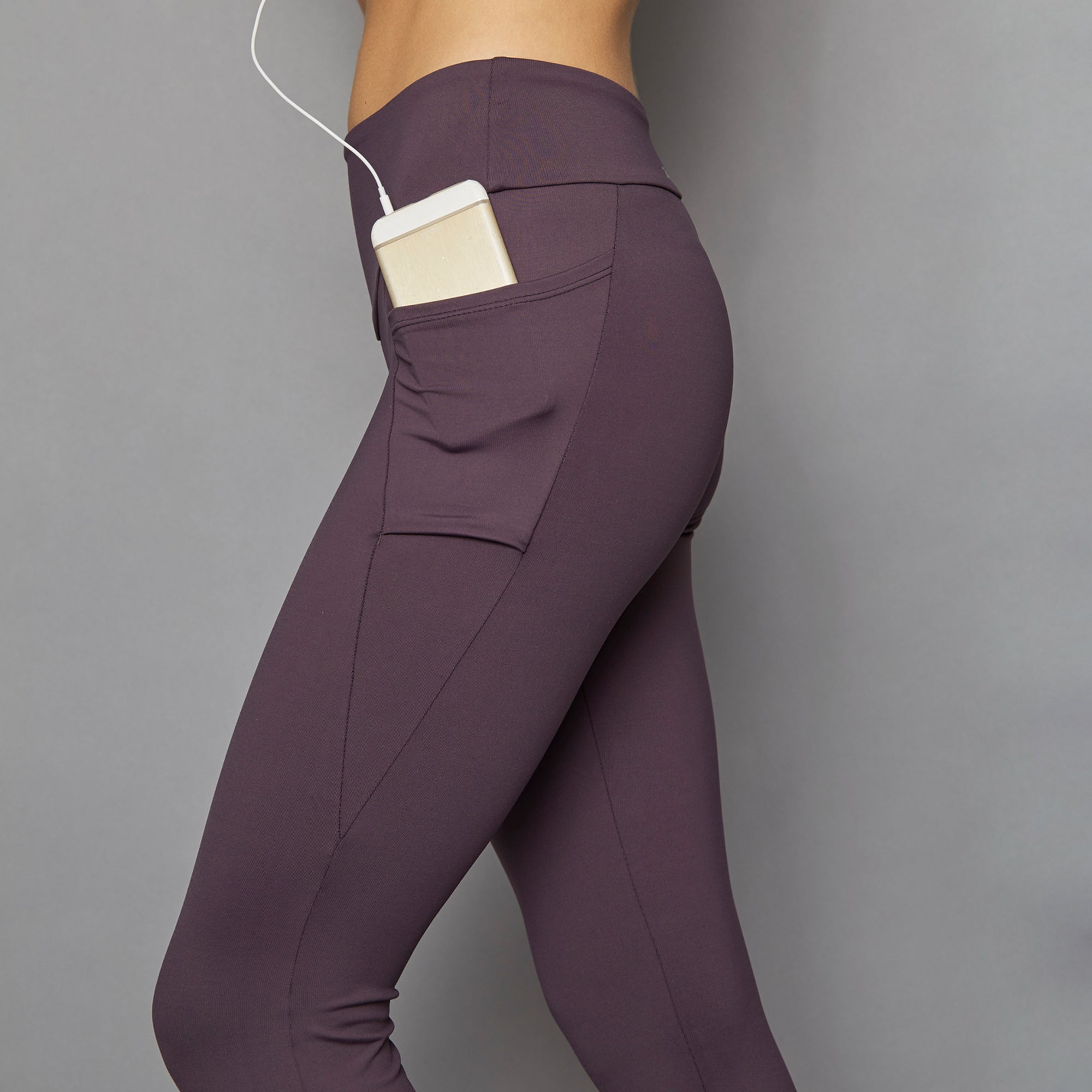 Serenity Zipper Legging  Denise Cronwall Activewear