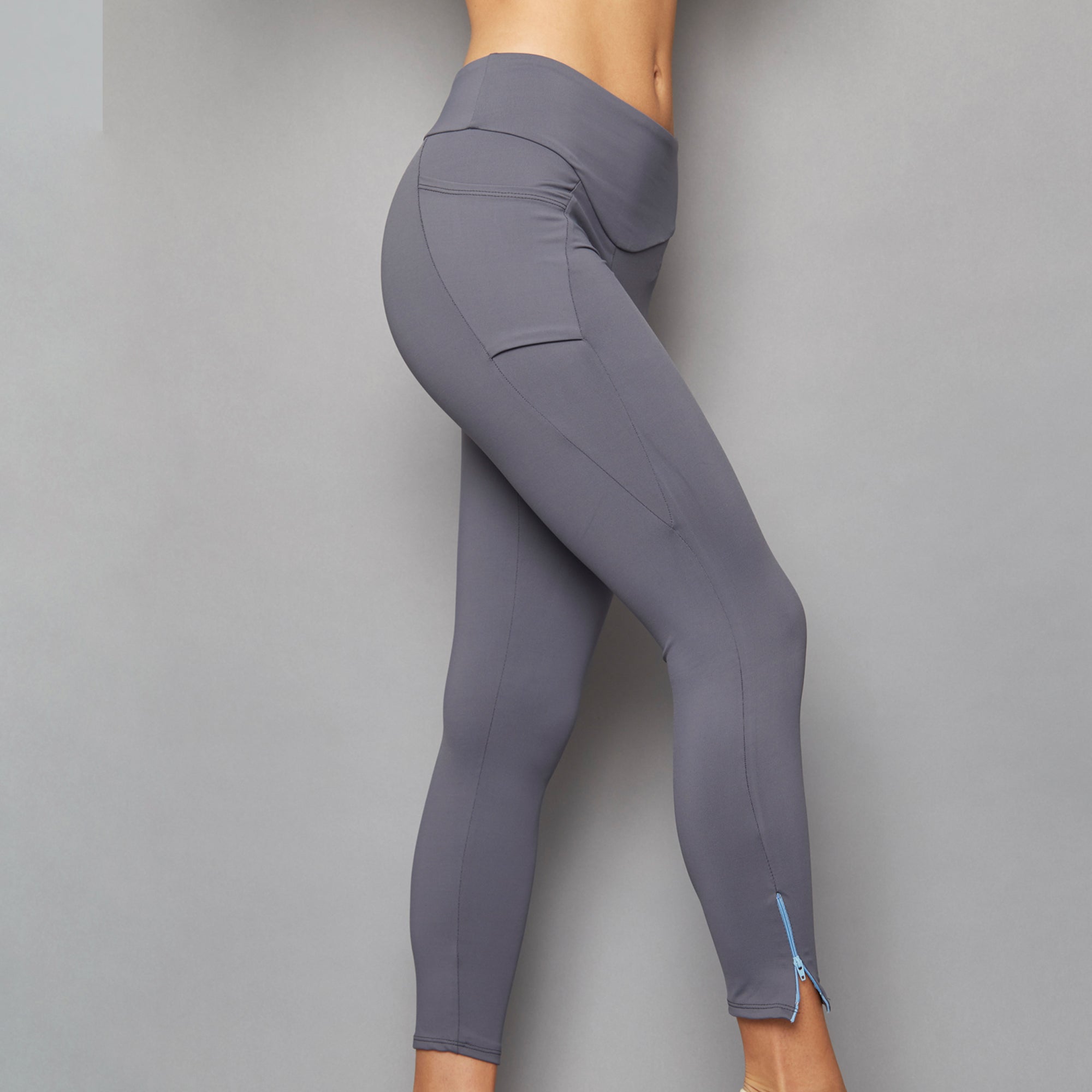 Scotia Zipper Legging  Denise Cronwall Activewear