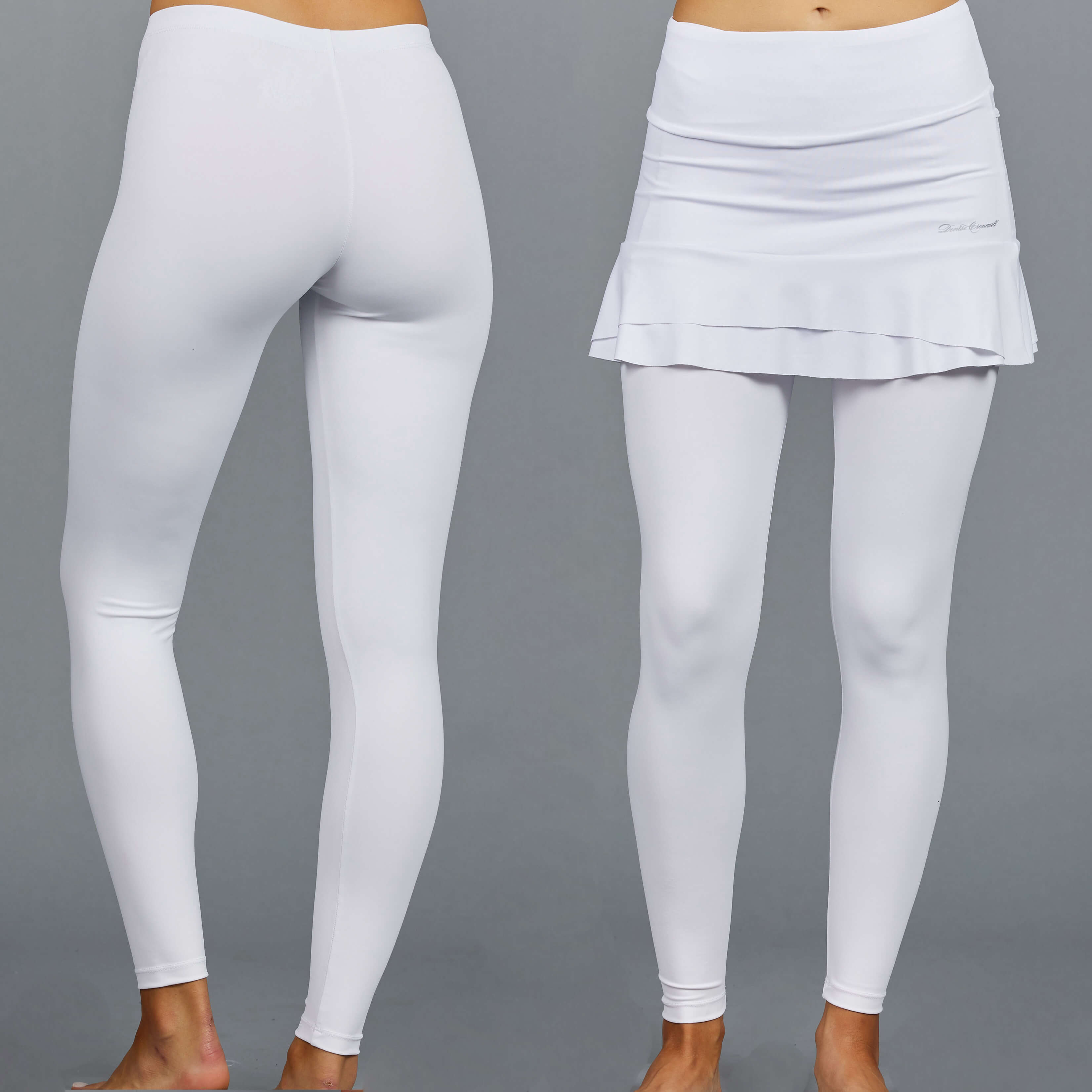UV Leggings White  Denise Cronwall Activewear