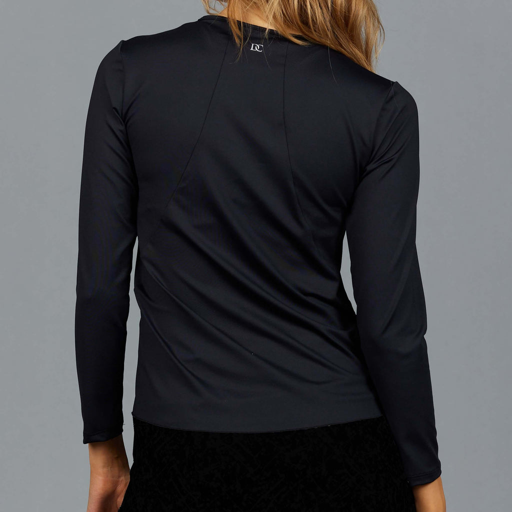 Black UV Long Sleeve Top 