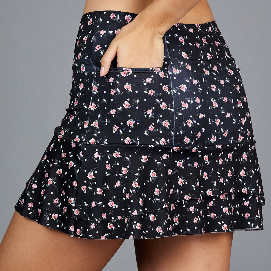 Women's Floral Print Skorts